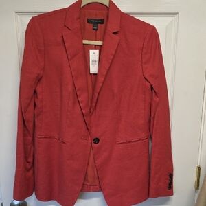 Ann Taylor Women's Vibrant Red Suit Jacket